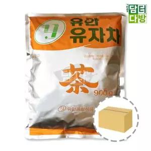 유안 자판기용 유자차 900g 1BOX 12개입