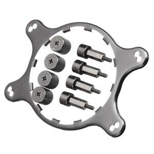 CPU 팬 브래킷 히트 싱크 호환 액세서리 라디에이터 마운트 백 플레이트 컴퓨터 AM4 95AD