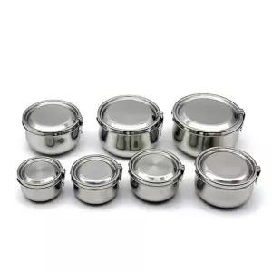 원터치 IY96ZY37 스텐 반찬통 밀폐용기 냉장고 찬통 5호 1170ml