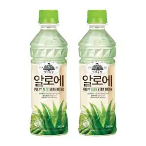웅진 가야 알로에 340ml x 24개 가야농장 알로에농장 음료
