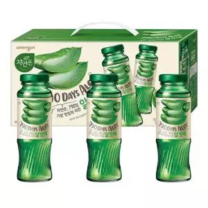 웅진 자연은 알로에병 180ml x 12병 병주스 꼬마병