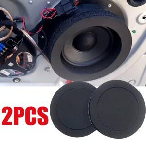 2pcs 범용 우퍼 소음 도어 스피커베이스 패드 방음 코튼 자동차