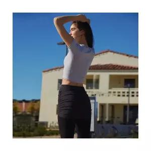 [안다르] andar 에어쿨링 우븐 셔링 8.2부 치마레깅스 AMPSL-01 450434