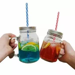 유리머그컵 EY89QN63 드링크 자 600ml 아이스커피잔 유리커피잔