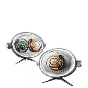 오토매틱 시계 와인더 충전 전원 겸용 조명 자동 거치대