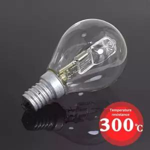 P45 할로겐 전구 42W E4 220V 고온 방지 300 학위 오븐 라이트 실내 조명 나사