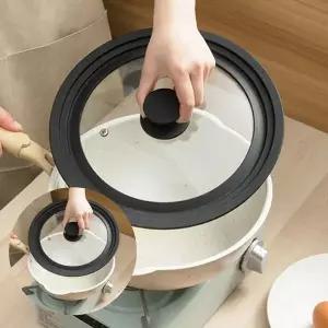 실리콘 DC56JT49 멀티 뚜껑 대형 28-32cm 프라이팬뚜껑 후라이팬덮개