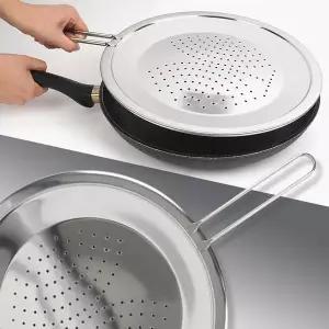 키친아트 EN22JT63 스텐 후라이팬덮개 기름방지망 30/32cm