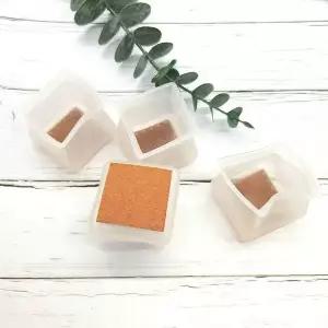 [하프클럽/알티피아]의자발커버 긁힘방지 의자발 4개세트 사각대형반투명