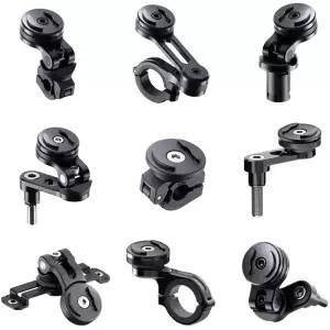 휴대폰 거치대 트리플 트리 포크 마운트 클러치 지원 오토바이 스탠드 미러 내비게이션 핸들바 브래킷