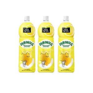 미닛메이드 레몬에이드 1.5L 3개