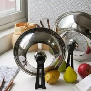 손잡이 PZ34KK66 뚜껑 프라이팬 냄비 덮개 스텐 멀티커버 주방