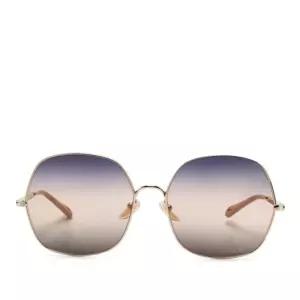 헥사고널 오버사이즈 메탈 선글라스 CH0282S 002