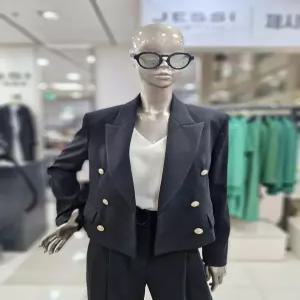 세이브존04 크롭 금장단추 더블자켓 DE4JP198SJP (34852802)