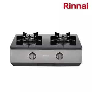 [린나이] 2구 가스레인지 골드실버 RT-1080IJ AA건전지 교체형 NEW**