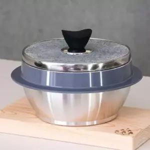 키친아트 PH11BU17 돌솥 냄비 가마솥 자연석 곱돌솥 뚝배기 5인