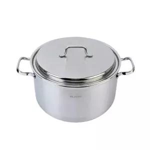 키친플라워 EZ27ZV23 곰솥 인덕션 냄비 들통 찜솥 통3중 28cm