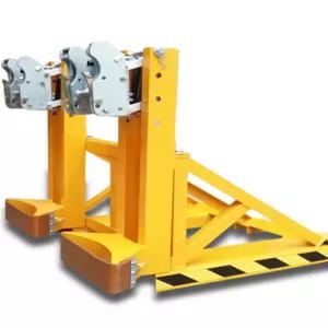 지게차 드럼 리프터 산업용 작키 클램프 이송기 집게 스태커 전동 리프트 기중기