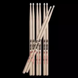 드럼 채 12쌍 묶음 X5A 빅퍼스 드럼스틱 퍼스 빅 5A 내추럴 일반