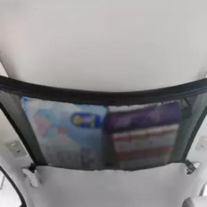 차박 캠핑 길이조절 차량 수납망 망사 주머니 웨빙 차량수납함