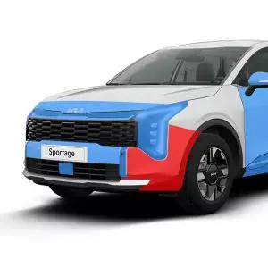 [RIZPICK]스포티지 NQ5 페이스리프트 프론트 범퍼 PPF 보호필름