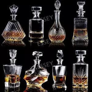 위스키병 와인병 양주병 디켄터 술병 유리 고급 880ml