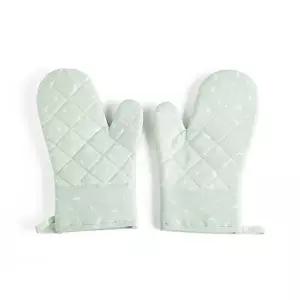 오븐 장갑 2p 그린 요리 양손 주방 실습 요리 제빵 제과 쿠킹 양손 냄비 방열