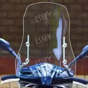 윈드스크린 윈드가드 투명 범용 바이크 오토바이 스쿠터 윈도우