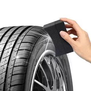 [RIZPICK]전용 차량용품 파보니 타이어세차광택 차량광택용스펀지 세차