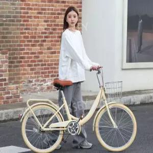 자전거 바구니자전거 22인치 여성용 24인치 클래식