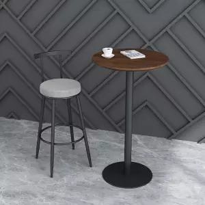 스탠딩 테이블 홈바 높이조절 책상 패스트푸드 카페 철제