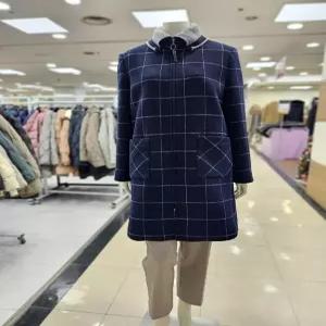 세이브존04 하이니트넥탈부착 사방무늬 집라인울코트 24DS9072L4 (28526056)