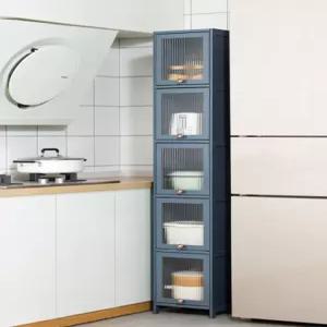 키큰 수납장 냉장고 주방 틈새 좁은틈 팬트리장