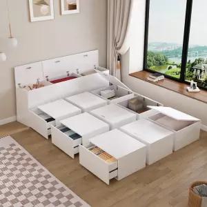 수납 침대 조립 조합 큐브형 가구 혼수 호텔 높이