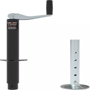 TOWKING A프레임 트레일러 잭 드롭 레그 포함 수직 이동 거리 15인치 2000파운드 RV 등에 사용