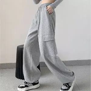 여성 와이드 밴딩 카고팬츠 UC-0035 (HSJ-WCDF3E2)