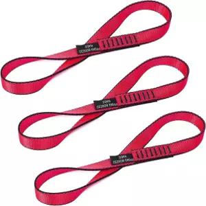 킹틀 18MM 나일론 클라이밍 슬링 러너 23K CE2008 /EN566 암벽 등반 래플링 해먹 리깅 및 요가 스윙을 위한