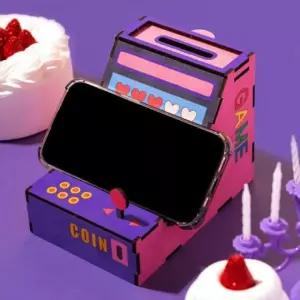 수납형 핸드폰거치대 저금통 만들기