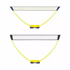 배구네트 휴대용 야외 족구 해변 발리볼 간이