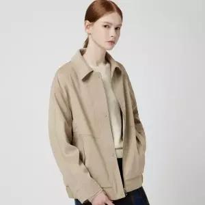 [CC콜렉트]인조 스웨이드 블루종 자켓_C254PSF516