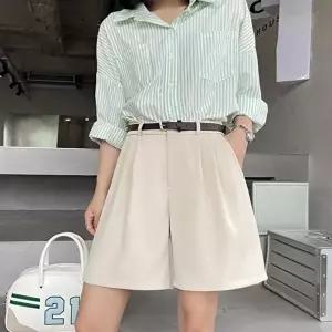 정장핏반바지 5부슬랙스 여성 세미정장 여름팬츠 (HSJ-WFKBXHT)