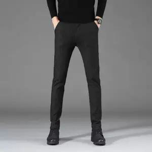 [osjarak]남자 봄 간절기 체크 스판 슬림핏 일자 팬츠_P350092696