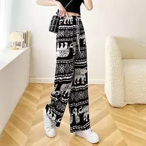 일바지 코끼리 태국 바지 여름 밴딩 (HSJ-WF54EC3)