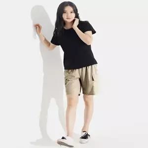 여성 카고반바지 건빵바지 여자반바지 여름 카고팬츠 (HSJ-WC6928F)