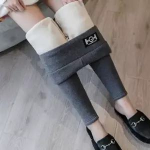 하이웨스트 기모 밴딩팬츠 슬림핏 따듯한 보일러 바지 (HSJ-WCF69FF)