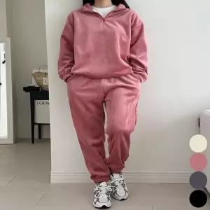 여자 골덴바지 기모안감 조거팬츠 겨울 트레이닝바지 (HSJ-WD9FF41)