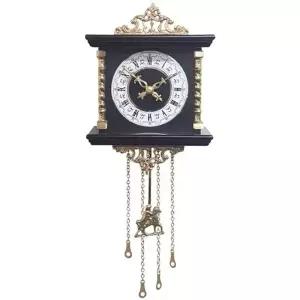 앤틱 디자인 추 걸이형 거실 벽시계 빈티지 인테리어 소품