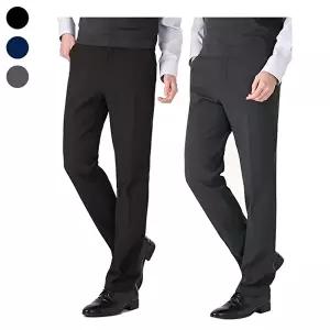 [리빌모아]남자 겨울 따스한 허리 밴딩 캐주얼 면바지 슬랙스 LV-L-PT-701