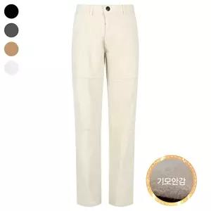 [리빌모아]남자 겨울 국내제작 캐주얼 스판 기모 면바지 NE-L-PT-Q029-크림