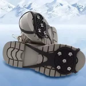 겨울철 눈길 안전 체인 신발 커버 아이스 그립 슬립 방지